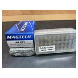 Two .38 SPL Ammunition Lots (100 rounds)