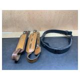 Three Leather Slings