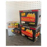 Grill Rocks and StarterLogg Fire Starters