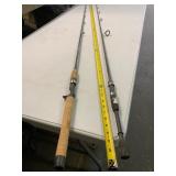 Two All Star Select Fishing Rods