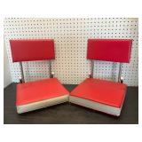 Red Folding Stadium Seats