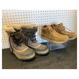 Sorel Caribou and Roper Boots, Men