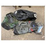 Group of 4 Bags, Large and Water Bag