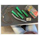 Duck Calls, Strap, and Accessories Lot