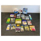 Fishing Hooks, Leaders, Sinkers, Swivels, Line an