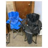 Two Folding Camping Chairs