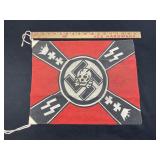 Pre-WW 2 Danzig Poland Paramilitary Unit Flag
