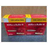 Sellier & Bellot .338 Lapua Mag Ammo
