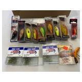 Lures and Fishing Hooks Lot