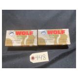 Wolf 9mm Luger FMJ Ammo