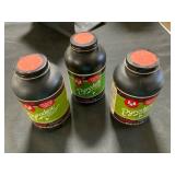 3 Pyrodex P Powder Containers