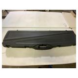 Black Plastic Hard Shell Gun Case