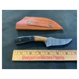 Damascus Steel Knife with Resin Handle
