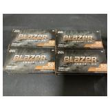 200 Rounds of Blazer 9mm Luger Ammo