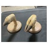 Mounted Deer Hoof Sculptures