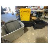 Plastic Storage Totes & Hand Baskets