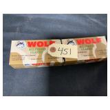 Wolf 9mm Luger FMJ Ammo