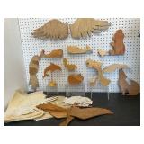 Wooden Animal Cutouts