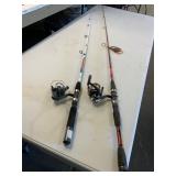 Eagle Claw and Abu Garcia Fishing Rods