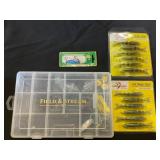 Fishing Gear Set with Tackle Box and Lures