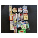 Fishing Lures, Hooks, and Line