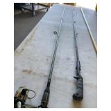 Two Fishing Rods with Reel