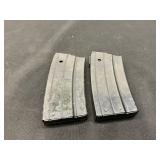 Two Ruger Mini-14 .223 Magazines