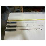 3 Ice Fishing Rods