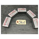 Five Boxes of Winchester .22 Ammunition