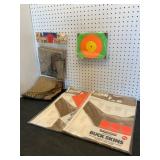 Shooting Targets and Burlap Turkey Sacks