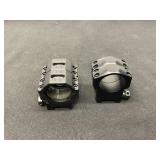 Two Sets Of Tactical Style Weaver/Picatinny Rings