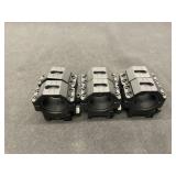 Three Sets Of Tactical Style Rings