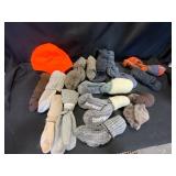 Wool Socks and Orange Hunting Hat