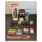 Fishing Tackle Assortment with Spinning Reel