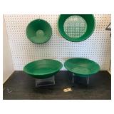 4 Green Gold Panning Set!