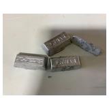 25+ lbs Lead Bars