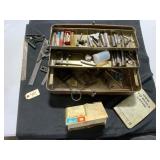 Metalworking Toolbox With Lathe Tools