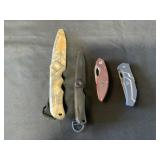 4 Buck Folding and Fixed Knives