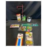 Fishing Gear Lot with Assorted Lures