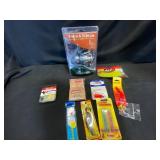 Fishing Reel and Assorted Tackle Set
