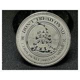 1 Oz Silver Donï¿½t Tread On Me Coin