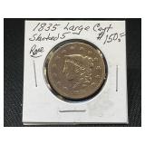 1835 Liberty Head Large Cent