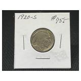 1920-S Buffalo Nickel