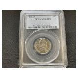 1995-P Jefferson Nickel PCGS MS63FS