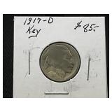 1917-D Buffalo Nickel
