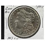 1887-S Morgan Silver Dollar MS64