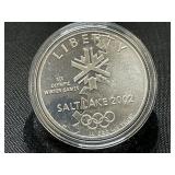 2002 Salt Lake Olympic Silver Dollar