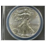 2011 American Silver Eagle MS70