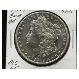 1879-P Morgan Silver Dollar MS65