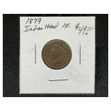 1879 Indian Head 1 Cent Coin